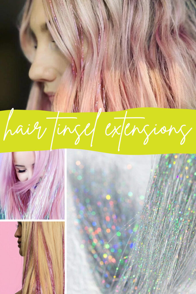Tinsel Hair Extensions How To Get That 90's Look Today! momma teen