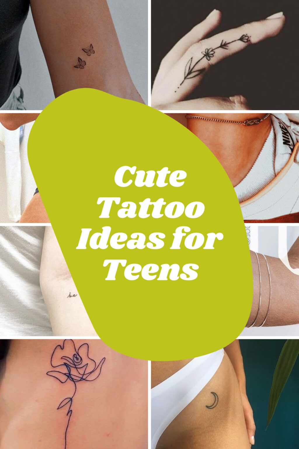 53 Cute Tattoo Ideas for Teens - momma teen