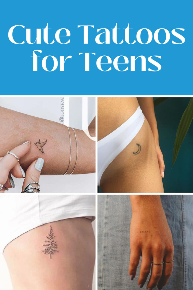 53 Cute Tattoo Ideas for Teens - momma teen